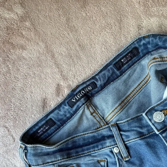 Vigoss Blue Denim Jeans - Picture 9 of 9